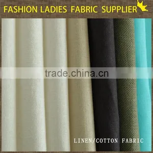 Manufacturer in Shaoxing Textile Reactive Printed 100%linen Fabric Wholesale Linen Fabric Linen Cotton Fabric thumbnail-1