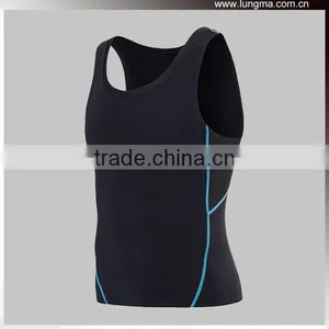OEM Womens Sleeveless Compression Vest Tank Top thumbnail-4