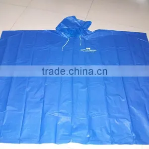 PE Waterproof Rain Poncho With Logo thumbnail-4
