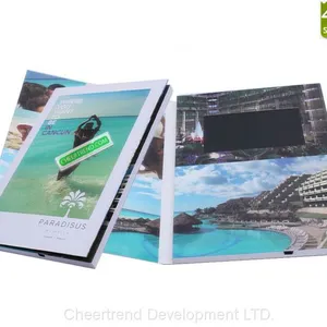 Most Thinnest A4 Brochure 4.3 Inch TFT Lcd Video Greeting Card, Lcd Video Cards, Video Brochure thumbnail-3