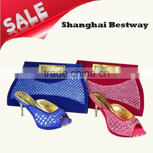 Italian Shoes and Bags to Match Women High Quality Women Shoes and Bags Set thumbnail-1
