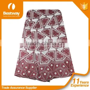 African Fashion Embroidery Lace SL03003-2 New Design Beaded Swiss Voile Lace thumbnail-4