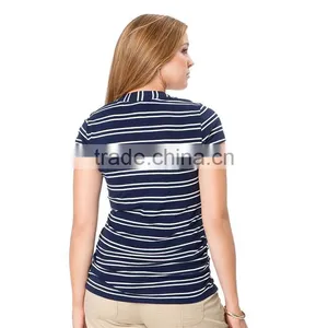 OEM Plus Size Fashion Women Maternity t Shirt Maternity Clothes Cheap thumbnail-2