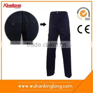 Mens Cargo Combat Work Trousers With Button & Zip Fly thumbnail-1