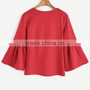 China Factory Custom Woman Clothing Summer Woman T-shirt Fashion Short Sleeve T-shirt thumbnail-2