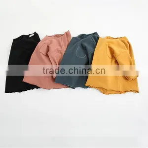 1-6 Years Wholesale 2017 New Full Sleeve Cotton Autumn Solid Kids Boys Shirts (pick Size Color) thumbnail-1