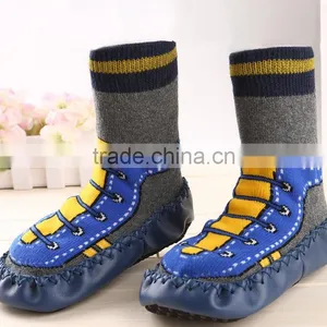 Kids Socks Cotton Boy Girl Casual Baby Anti Slip Socks Children Socks thumbnail-4
