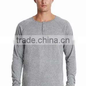 Next Level Apparel Men's Tri-blend Long-Sleeve Henley - 50% Polyester, 25% Combed Ring-spun Jersey Cotton, 25% Rayon thumbnail-4