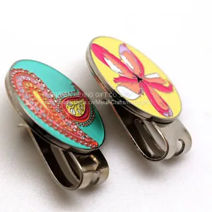 Custom Magnetic Golf Hat Clip With Ball Marker thumbnail-3