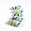 Lovely Glitter Diamonds Brand Nail Art Acrylic Fruit Hello Kitty 3D Nails thumbnail-1