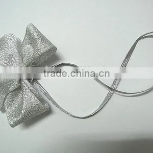 Modern Hot Sale Decoration Min Ribbon Bow With Pearl thumbnail-2