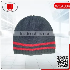 High Quality Wholesale Cheap Custom Winter Hat Knitted Beanie Knitted Hat thumbnail-1