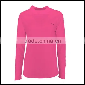 W15-ACC-W-01-C Pink 100% Polyester Sports Underwear Long Sleeve thumbnail-2