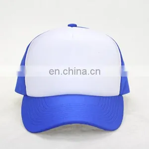 Wholesale Plain Foam and Mesh Custom Baseball Trucker Cap thumbnail-2