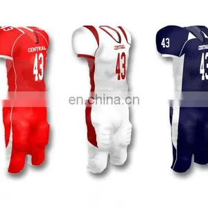 Sublimated Custom American Football Jerseys,american Football Uniforms thumbnail-4