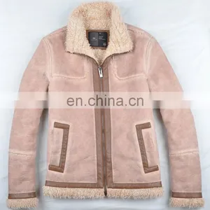 2015 Last Fashion Mens Handsome Warm Genuine Leather Jacket thumbnail-1