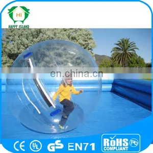 Colorful 2.8m Diameter Quality Inflatable Water Walking Ball Water Float Ball thumbnail-1