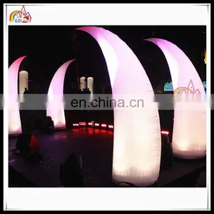 Hot Selling Inflatable Light Christmas Party Decoration Light Cone Pillar Decoration thumbnail-3