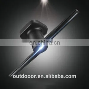 Factory Wifi in Stock Shopping Mall Display Kiosk Advertising Player for Commercial Promotion 3d Hologram Advertising Fan thumbnail-1