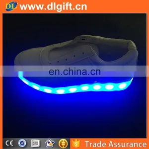 Best Selling Colorful Night Safety Led Light Running Shoes for European thumbnail-3