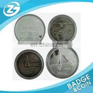 Manufactory Production Custom Metal Gold and Silver Coin thumbnail-2