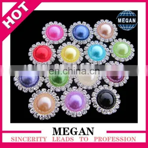 New Arrival Decorative Crystal Acrylic Buttons Metal Rhinestone Button for Wedding Garment Accessories thumbnail-6