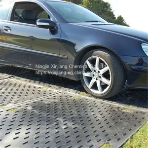 UPE Anti-slip Heavy Equipment Mud Mats / Ground Protection Mat / Temporary Road Mat thumbnail-4