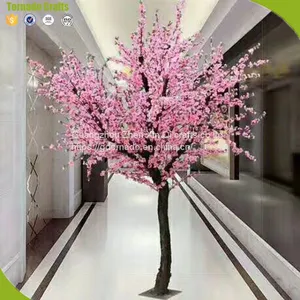 Miniature Cherry Blossom Tree Artificial Trees Indoor With Pink Flowers for Weddings thumbnail-2