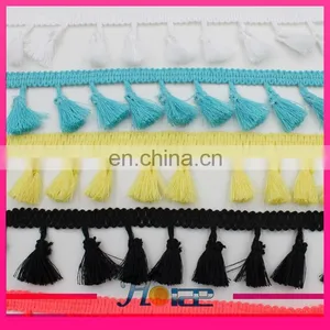 Hea181 4cm Width Mop Fringe Trimming Tassel Fringe Lace for Decoration thumbnail-4