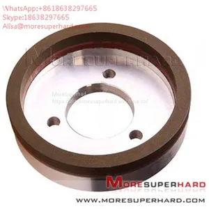 Glass Resin Grinding Wheel is Used in Straight Edge Machine and Chamfering Machine Alisa@moresuperhard.com thumbnail-3