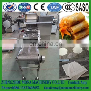 Spring Roll Peel Making Machine/Spring Skin /wrapper Forming Wrapper for Sale thumbnail-2
