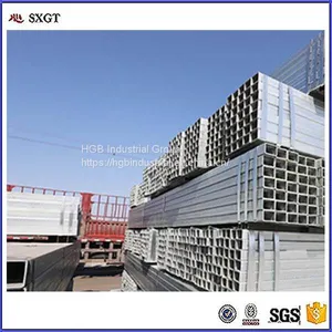 Cold Rolled Galvanized Steel Square Tube 40mmx40mm and 1.0mm Thickness thumbnail-2