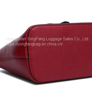New Cowhide Shell Bag European and American Fashion Leather Women's Bag One Shoulder Slanted Small Bag thumbnail-2