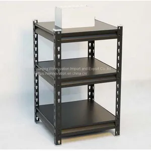 Home Plant Black Particleboard Chipboard Storage Shelf thumbnail-1