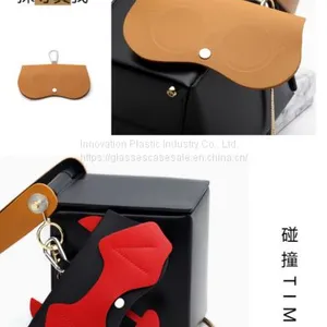 Customized Hooked Eyewear Pouch; Cute and Lovely Glasses Holder thumbnail-4