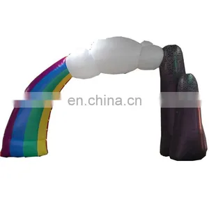 Rainbow Inflatable Irregularity Air Arch ,Inflatable Event Archway For Party ,Advertising thumbnail-1
