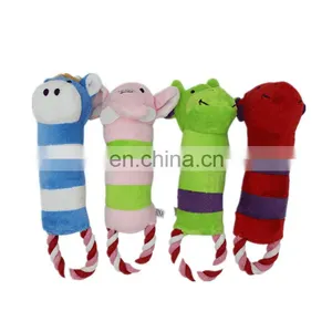Animals Cartoon Dog Toys Stuffed Squeaking Pet Plush Toys Stuffed Animal for Dog thumbnail-2