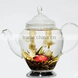 China Jasmine Pearls Flowering Tea, Handmade and Natural Blooming Tea Quality Choice thumbnail-1
