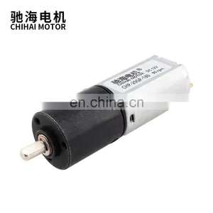 ChiHai Motor CHP-20GP-180 Mini dc Gear Carbon Brush 20mm Planetary Gearbox 12v Low Speed High Torque Gearbox Motor thumbnail-1