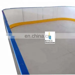 Uhmwpe Backyard Synthetic Ice Rink Hockey Shooting Pad Ice Rink Boards Walls Hockey Plastic Sheet Aluminium Profile thumbnail-1