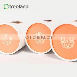 High Quality Cosmetics Packaging Customized Round Paper Tube Recyclable Box thumbnail-4