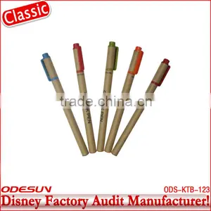Disney Factory Audit Manufacturer's Recycled Paper Gel Ink Pen 143070 thumbnail-1