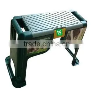 Plastic Garden Kneeler Seat With Tool thumbnail-2