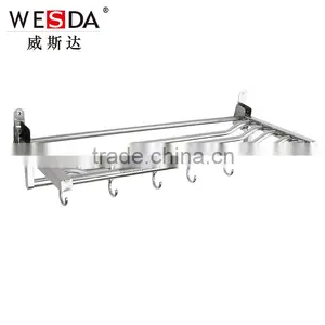 Wesda Good Quality Bathroom Towel Rack With Hooks A127 thumbnail-1