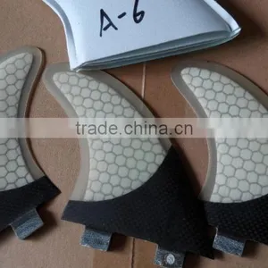 Fiberglass Honeycomb Surfing Fin FCS and FUTURE Type JSF021 thumbnail-1