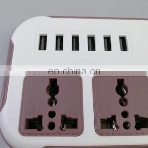 New Design High Quality Fashion Electrical Products 3 Plug 6 Usb Plug Universal Plug Sockets Extension Socket thumbnail-3