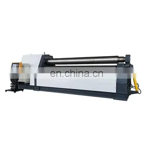 W12-8x3000 Competitive Price Cnc Control Sheet Hydraulic 4 Roller Plate Rolling Machine thumbnail-1