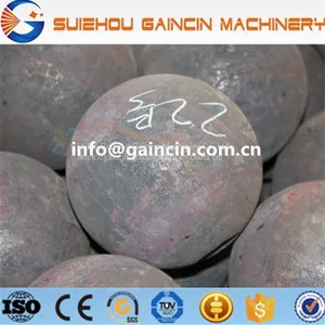 Grinding Media Mill Forged Ball, Grinding Steel Forged Mill Balls, Skew Rolled Steel Balls thumbnail-1