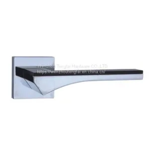 Popular New Design Good Quality Zinc Alloy/zamac/zamak/aluminum Door Handle for European Door Lock thumbnail-1