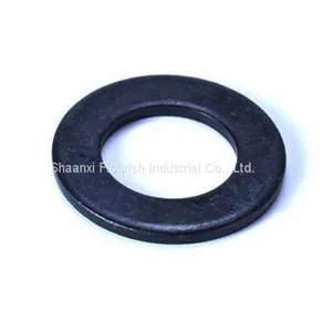High Strength Black Plain Washer For Building Industry Machinery thumbnail-1